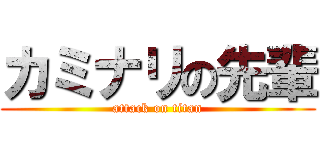 カミナリの先輩 (attack on titan)