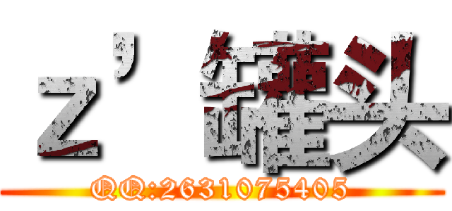 ｚ’罐头 (QQ:2631075405)