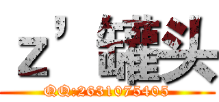 ｚ’罐头 (QQ:2631075405)