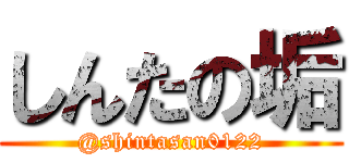 しんたの垢 (@shintasan0122)