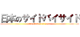 日本のサイドバイサイド (new standard of japan)