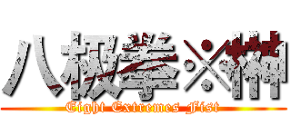 八极拳※榊 (Eight Extremes Fist)