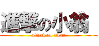 進撃の小翁  (attack on titan)