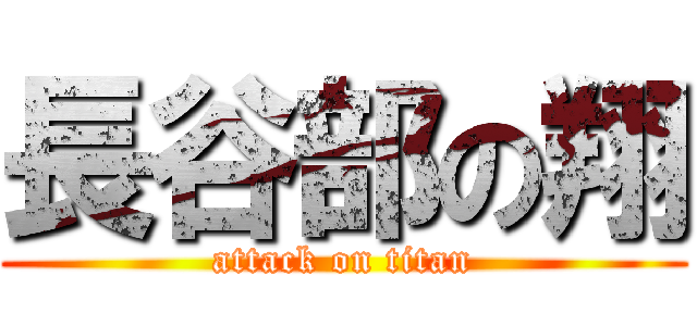 長谷部の翔 (attack on titan)