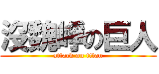 沒魏崢の巨人 (attack on titan)