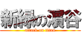 新緑の濵谷 (attack on titan)