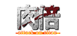 肉倍 (attack on titan)