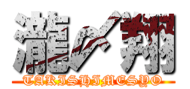 瀧〆翔 (TAKISHIMESYO)