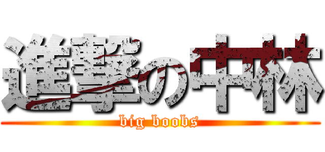 進撃の中林 (big boobs)