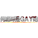 何庭輝是ＧＡＹ砲 (attack on titan)