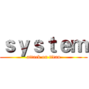ｓｙｓｔｅｍ (attack on titan)