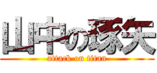 山中の琢矢 (attack on titan)