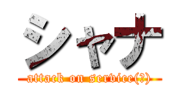 シャナ (attack on service(?))