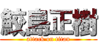 鮫島正樹 (attack on titan)