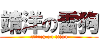 靖洋の雷狗 (attack on titan)