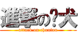 進撃の烦犬 (attack on chunfan)