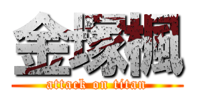 金塚楓 (attack on titan)