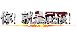 你！就是屁孩！ (attack on titan)