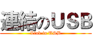 連結のＵＳＢ (Link in USB)