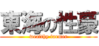 東海の性豪 (wealthy farmer)