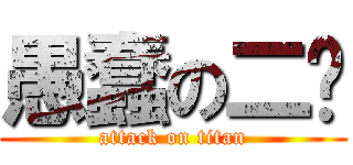 愚蠢の二咖 (attack on titan)