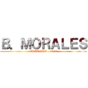 Ｂ．ＭＯＲＡＬＥＳ (ESCO 5TO - 2018)