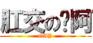 肛交の咖阿 (GAY)