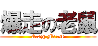 爆走の老鼠 (Crazy Mouse)