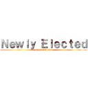 Ｎｅｗｌｙ Ｅｌｅｃｔｅｄ (Class Officers)