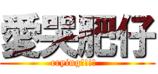 愛哭肥仔 (crying!!!!  )