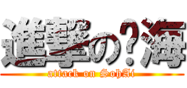 進撃の傻海 (attack on SohAi)