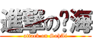 進撃の傻海 (attack on SohAi)