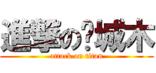 進撃の亚城木 (attack on titan)
