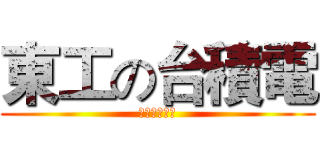東工の台積電 (福利好工時長)