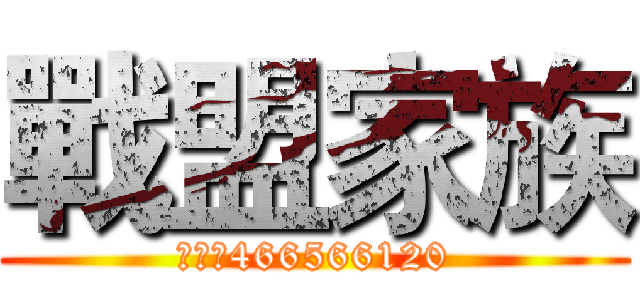 戰盟家族 (审核群466566120)