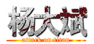 杨大斌 (attack on titan)