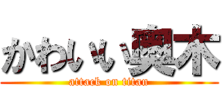 かわいい奥木 (attack on titan)