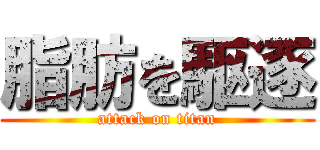 脂肪を駆逐 (attack on titan)