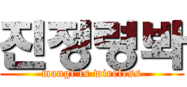 진정령봐 (mangi is wireless)