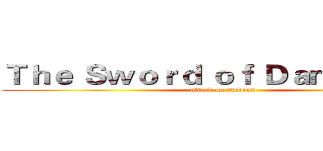 Ｔｈｅ Ｓｗｏｒｄ ｏｆ Ｄａｍｏｃｌｅｓ (attack on student)