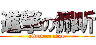 進撃の佩昕 (attack on titan)