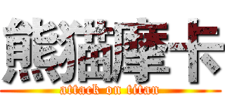 熊猫摩卡 (attack on titan)