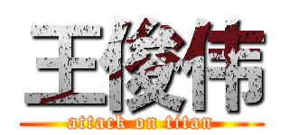 王俊伟 (attack on titan)