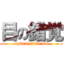 目の錯覚 (optical illusion)