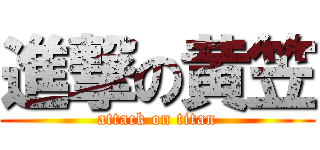 進撃の黄笠 (attack on titan)