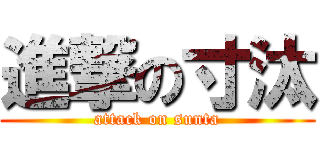 進撃の寸汰 (attack on sunta)