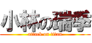 小林の瑞季 (attack on titan)