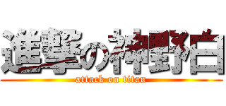 進撃の神野白 (attack on titan)