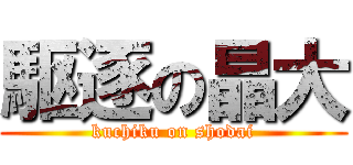 駆逐の晶大 (kuchiku on shodai)