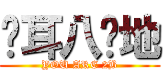 恼耳八烘地 (YOU ARE 2B)